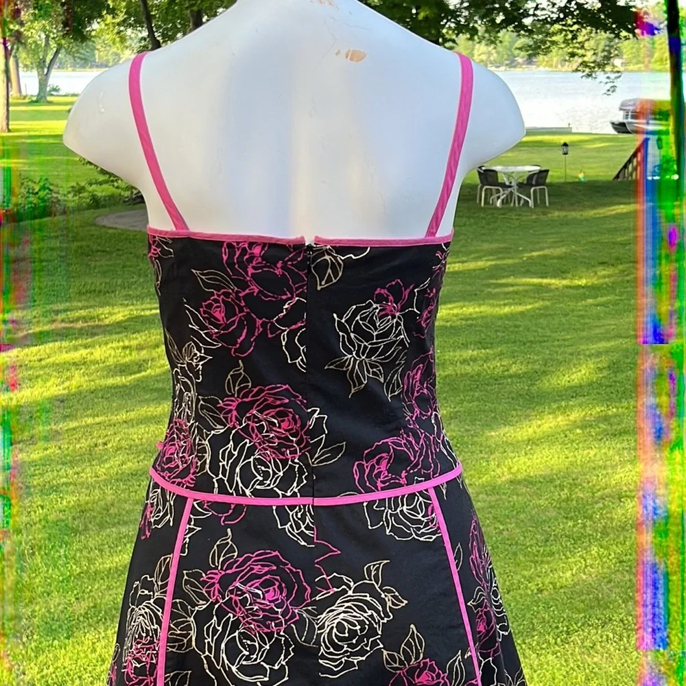 Liz Claiborne floral sundress 8 - Picture 5 of 10